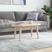 tablero de mesa  tablero de escritorio  superficie de mesa ovalado madera maciza de pino 80x40x25 cm