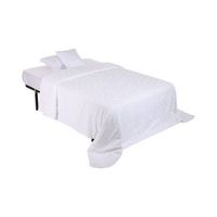 colcha poliester 180x260 relleno 150 gsm bordado