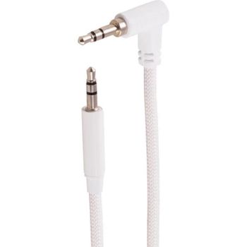 Cable de audio AUX Shiverpeaks 3,5 mm angulado/recto 1,2 m