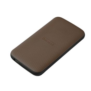 SSD Externa Intenso TX500 2TB USB 3.2 Gen 2x1 NVMe 1000MB/s Resistente a golpes Marrón