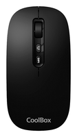 raton coolbox w02-ia 1600dpi inalambrico negro