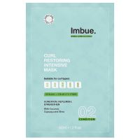 imbue curl restoring intensive mask sachet 60ml