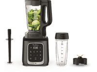 batidora de vaso - moulinex infinymix lm91hd 1600 w 26 l 6 cuchillas 10 velocidades tecnologia powelix 5 programas vaso tritan titanio