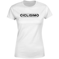 ciclisimo womens t-shirt - white - 4xl - white