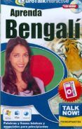 aprenda bengali (talk now) (nivel principiante. cd-rom interactiv o /