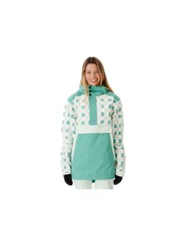 Chaqueta de Montaña Rip Curl Rider Anorak Verde Mujer