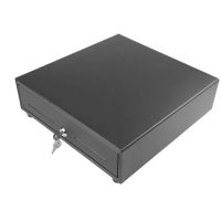 cajon de efectivo posiflex cp-410un electronico metal negro 410x415mm 5-12v