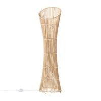 lampara de pie de bambu marady natural