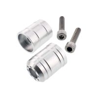 contrapeso de manillar suzuki pro bolt par cromo