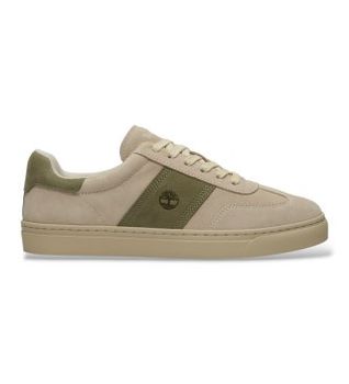 Timberland para hombre. TB0A43GGEUP1 Zapatillas de piel Lisbon Street beige (37.5 W), Plano, Cordones, Casual