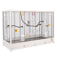 tiaki robin xxl jaula de madera para pajaros - 1134 x b53 x 817 cm l x an x al