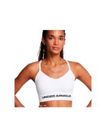 sujetador deportivo de fitness under armour vanish seamless low mujer blanco