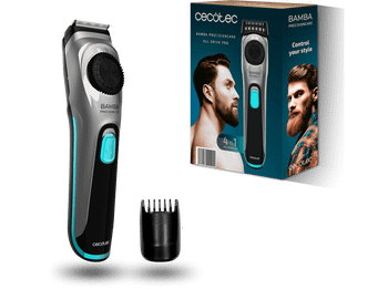 Barbero - Cecotec PrecisionCare AllDrive Pro Elite, 75 min, Cuchillas de titanio, min autonomía, Función NonStop, Multicolor