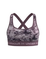 sujetador deportivo under armour mid crossback printed