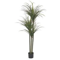 planta artificial en maceta para interior decoracion de plastico 198 cm de altura dracaena anita
