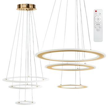 Lámpara Led Toolight G041-3cp Brush Gold