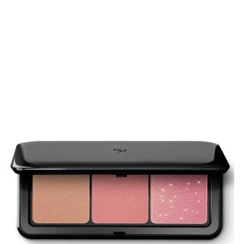 KIKO Milano Multi Finish Trio Blush & Bronzer Palette 7g (Various Shades) - 02 Mauve