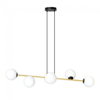 Lámpara de techo cuaron opal (6 luces)