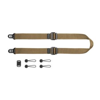 Correa Peak Design Slide Coyote Marrón 145 cm 90 kg aluminio nylon