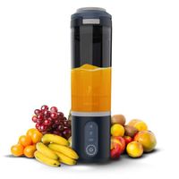 cecotec batidora de vaso individual power titanium shake2go dark 180w vaso tritan 600ml libre bpa 3 programas automaticos