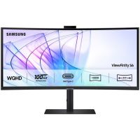 samsung viewfinity s65vc 34 lcd ultrawide wqhd 100hz freesync webcam usb-c curva