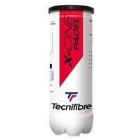 bote de 3 pelotas tecnifibre padel x-one