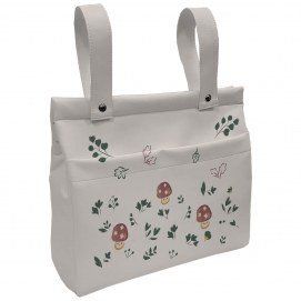 2024 Bolso Polipiel Estampada Sensación Dydados Polipiel Estampada Tejido Impermeable