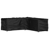 funda para muebles de jardin forma de l 16 ojales 285x285x90 cm cfw37223
