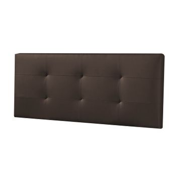 Cabecero De Cama Tapizado Carla 160x60 Chocolate