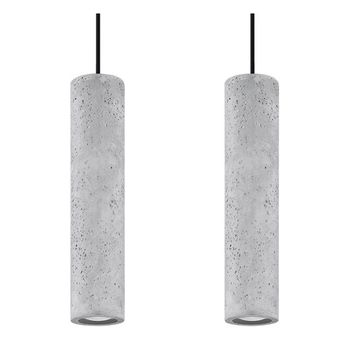 Lámpara colgante nezo 2 luces