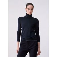 liu jo jersey jersey de cuello alto con profili lurex para mujer