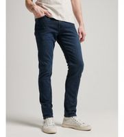 superdry para hombre m7010888a vaqueros entallados de algodon ecologico marino 3030 casual denim algodon organico sostenible