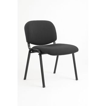Pack 4 Sillas Ofis De Tela 78*47*43 Cm - Negro