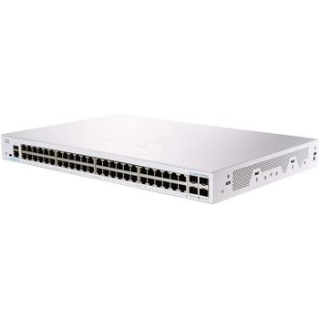 Cisco CBS250-48T-4X-EUSwitch de Red 48 Puertos GE 4 x SFP+ de 10 G Plata