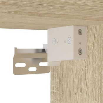 Conjunto De Mobiliario De Baño (combinación De 4 Piezas, Material Roble Sonoma)