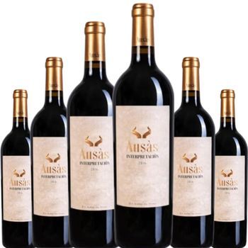 Ausás Interpretación Crianza, Expresión Única De Tinta Fina Con 15% Vol. - Pack 6 Botellas 75 Cl - 15% Vol.