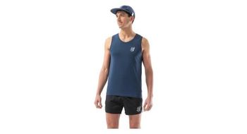 Camiseta de tirantes para hombre compressport performance singlet azul