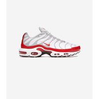 nike zapatillas air max plus white university red para hombre