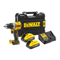 dewalt wiertarko-wkrrtarka udarowa 18v 90nm dcd805h2t 2x50ah powerstack