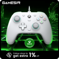 gamesir g7 se mando para juegos de xbox con conexion por cable compatible con xbox series x xbox series s y xbox one y con joystick de efecto hall