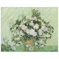 legendarte - cuadro lienzo impresion digital - rosas - vincent van gogh - decoracion pared cm 50x60