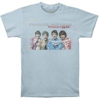 the beatles camiseta manga larga lp here now para hombre