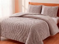 edredon sherpa polaris relieve geometrico invierno casa de campo
