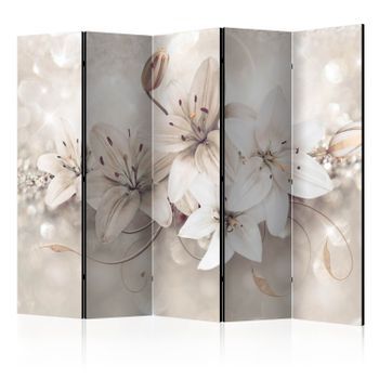 Biombo - Diamond Lilies Ii (225x172 Cm)