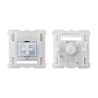 juego de 100 interruptores epomaker whisper interruptor mecanico lineal de 5 pines y 40gf con vastago de tpe compatible con teclas estilo mx