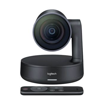 Logitech Rally webcam negra