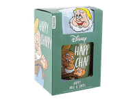 pack merchandising - funko blancanieves happy mug  socks taza y calcetines ceramica 315 ml