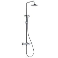 grifo mm dual shower system con cano de banera kludi logo cromo 6808305-00