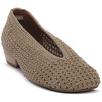 angel alarcon mocasines beige trenzado para mujer