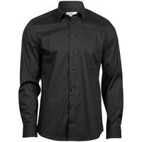 tee jays camisa manga larga luxury para hombre